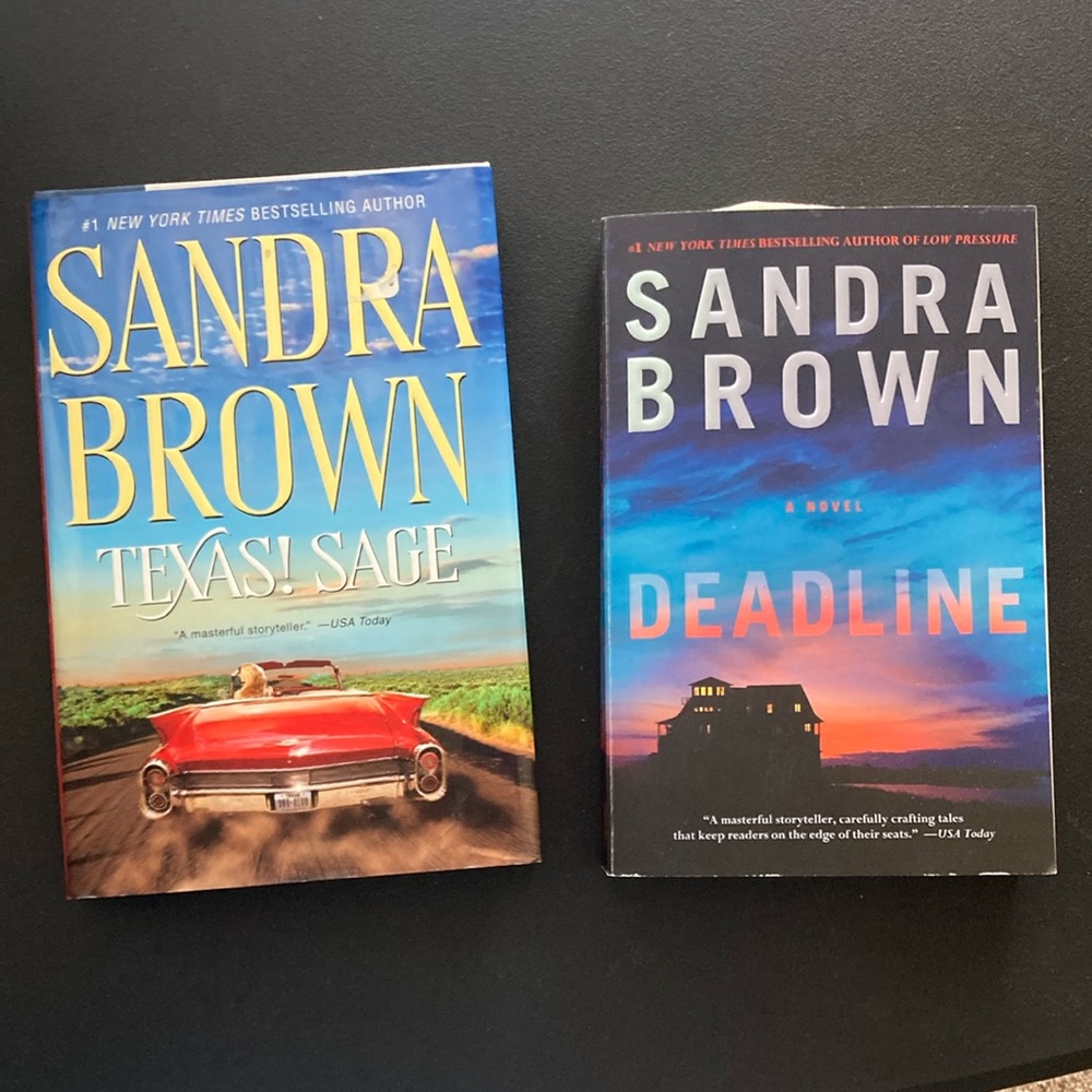 2 Sandra Brown Books